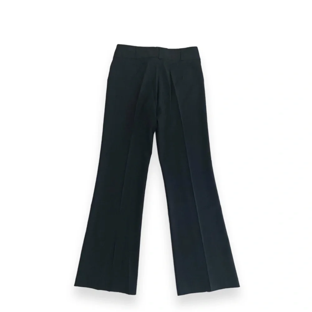 NWOT! BCBG MAXAZRIA Black Pinstripe Wide Leg Trousers! Size 0! - Picture 4 of 7